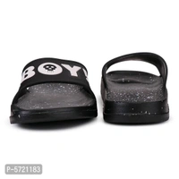 Stylish EVA Bad Boy Slipper (Pack of 1 Pair) - Black, 10UK