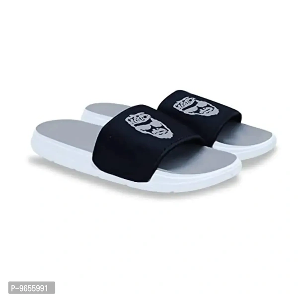 FOOTOX BE YOUR LABEL Men's Flipflop & Slipper FMF-04 - Gray, 9UK