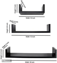 Stylish Wooden Wall Decorative Rack Shelves