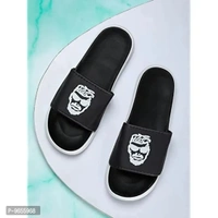 FOOTOX BE YOUR LABEL Men's Flipflop & Slipper FMF-04 - 2UK, Black
