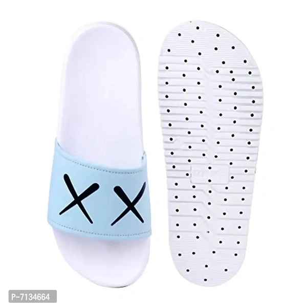 PERY-PAO Combo Mens Sliders  Flipflop Slippers - 9UK
