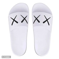 PERY-PAO Mens Combo Comfort Sliders Boys Flip-Flops - Gray, 9UK