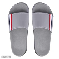 PERY-PAO Mens Combo Comfort Sliders Boys Flip-Flops - Gray, 9UK