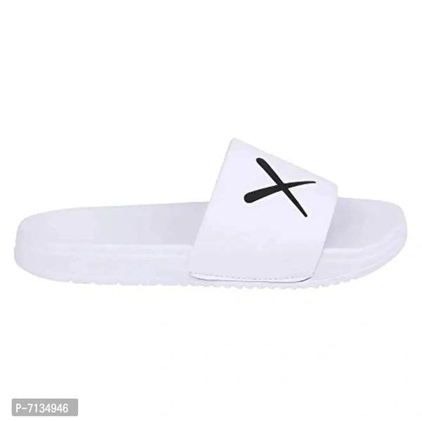 PERY-PAO Mens Combo Comfort Sliders Boys Flip-Flops - Gray, 9UK