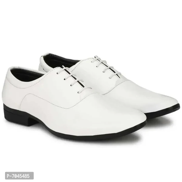 Vitoria Lace-Up Formal shoes - White, 6UK