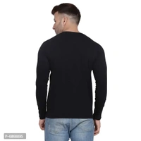 Fabulous Cotton Blend Solid Round Neck Tees For Men And Boys (Pack Of 3) - 2XL