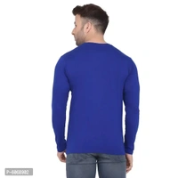 Fabulous Cotton Blend Solid Round Neck Tees For Men And Boys (Pack Of 3) - M