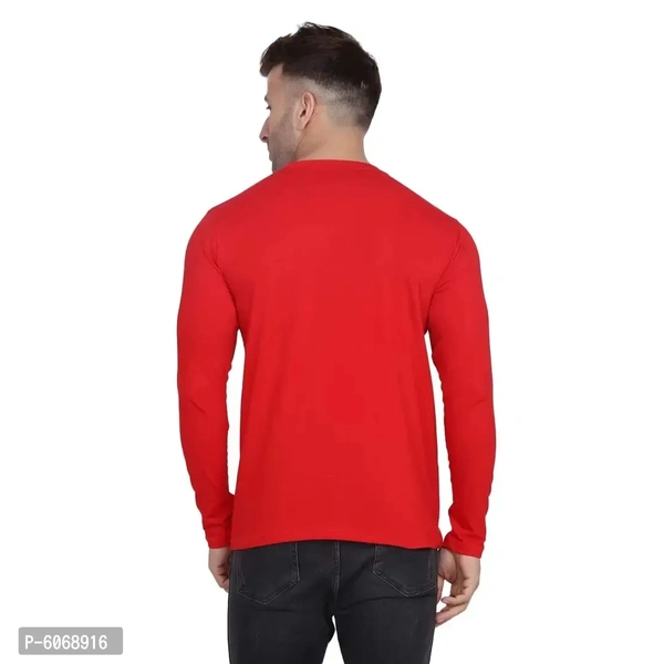 Fabulous Cotton Blend Solid Round Neck Tees For Men And Boys (Pack Of 3) - 2XL