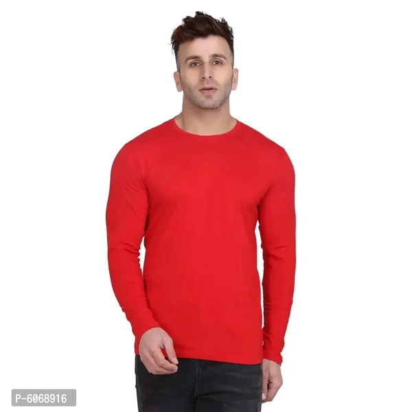 Fabulous Cotton Blend Solid Round Neck Tees For Men And Boys (Pack Of 3) - 2XL