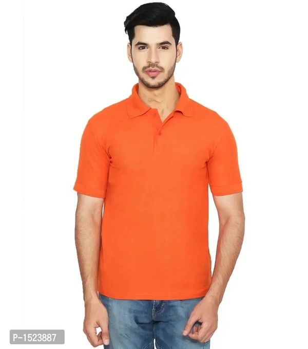 Cotton Blend Polo T-Shirt Pack Of 3 - L