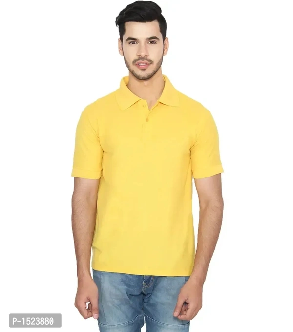 Cotton Blend Polo T-Shirt Pack Of 3 - L