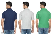 Cotton Blend Polo T-Shirt Pack Of 3 - XL