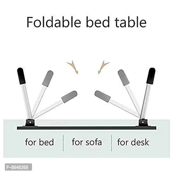 Multi-Purpose Laptop Desk for Study and Reading with Foldable Non-Slip Legs