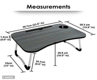 Multi-Purpose Laptop Desk for Study and Reading with Foldable Non-Slip Legs