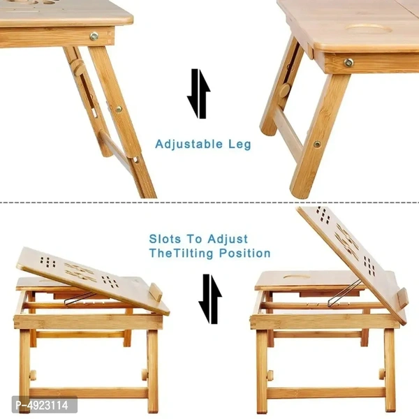 Multipurpose Wooden Laptop Table for Laptop/Study/Reading/Eating