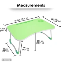 Foldable Multi-Function Portable Laptop Study Table Bed Table Kids Study Table Mini Table Wooden Table - HQMPTCUP-GR