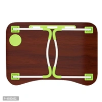Foldable Multi-Function Portable Laptop Study Table Bed Table Kids Study Table Mini Table Wooden Table - HQMPTCUP-GR