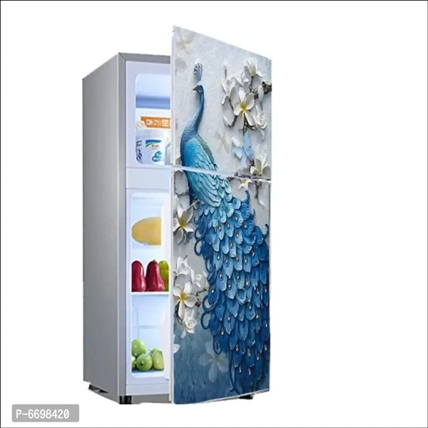 WallDaddy Self Adhesive Fridge Sticker | Decorative Wallpaper and Wall Sticker Extra Large (160x60)CM Fridge Sticker For Home and Kitchen Decorati