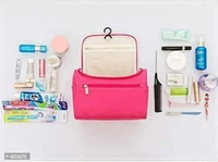 Multifunctional Extra Large Cosmetic Bag with Hook for Travel, Makeup Organiser, Cosmetic Pouch, Household Grooming Kit, Makeup Bag For Women