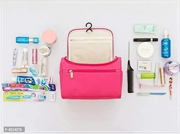 Multifunctional Extra Large Cosmetic Bag with Hook for Travel, Makeup Organiser, Cosmetic Pouch, Household Grooming Kit, Makeup Bag For Women
