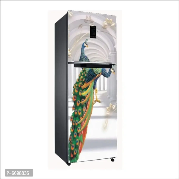WallDaddy Self Adhesive Fridge Sticker | Decorative Wallpaper and Wall Sticker Extra Large (160x60)CM Fridge Sticker For Home and Kitchen Decorati