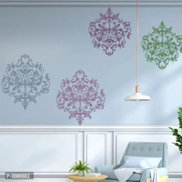 Designer Wall Stencil Reusable DIY Wall Stickers