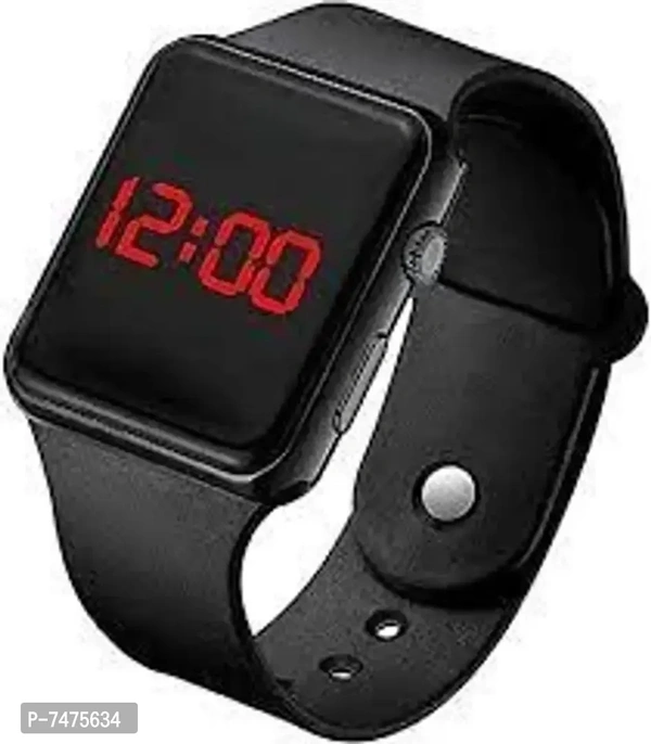 Digital Dial LED Display Smart Design Kids Watch for Boys Girls Pack of 2