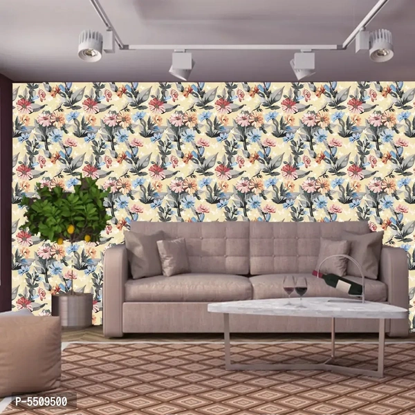 WallDaddy Wallpaper Model (TextureFlower) Extra Large Size (40x300)CM For Bedroom, Drawing Room, Kidsroom, Walls, Doors, Furniture etc Color:  Multicoloured Type:  Wall Stickers Material:  VinylLength: 300.0 (in inches)Width: 40.0 (in inches)Height: 0.1 (in inches)Within 3-5 business days However, to find out an actual date of delivery, please enter your pin code.Welcome To The For