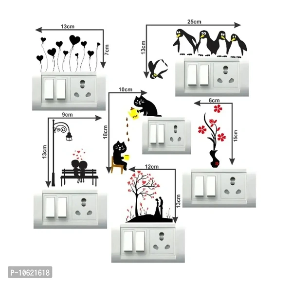 LohChatai Self Adhesive Wall Sticker for Home Décor | Extra Large 300x40 cm Wallpaper | For Bedroom