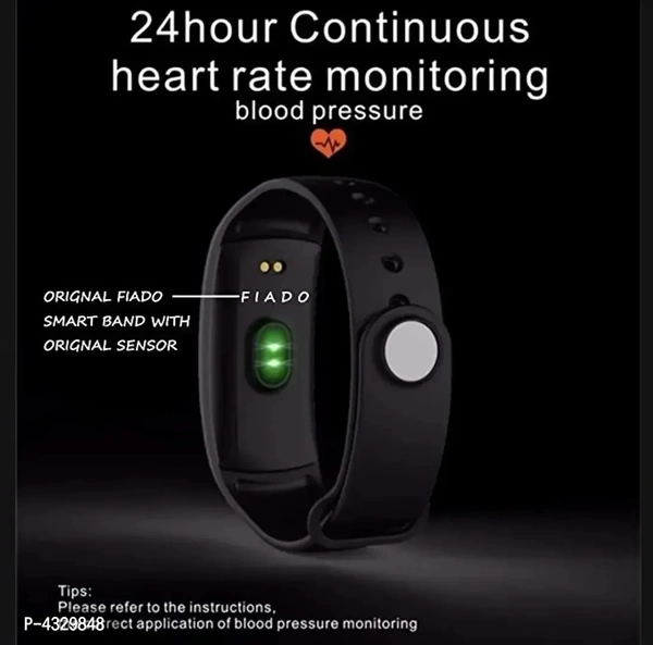 Fitness Band Activity Tracker Heart Rate Monitor iP67 Waterproof Smart Bracelet