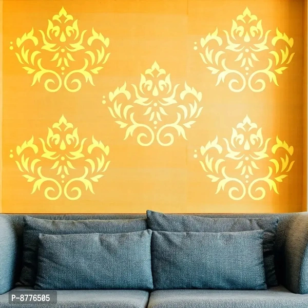 Willson Wall Stencil Reusable DIY Wall Painting for Home, Office (White, Plastic Sheet) 12x18 Inch WS-1065hellip;