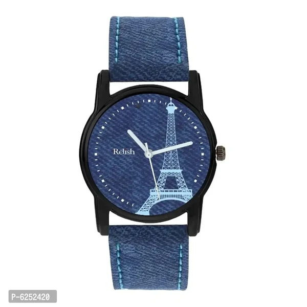 Relish Casual Watch for Womens and Girls (Blue Colored Strap)