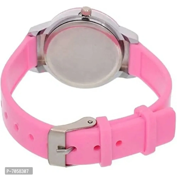 SWADESI STUFF Analogue Girls' Watch (Pink Dial Pink Colored Strap).