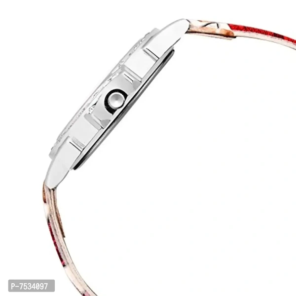 Mikado Analogue Women's Girls' Watch (Multicolored Dial Multicolored Strap)