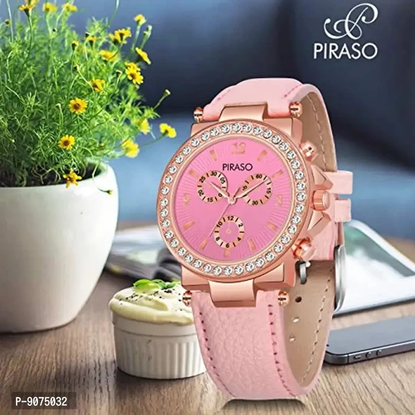 PIRASO Analog Watch for Women and Girls