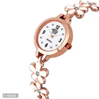 Swadesi Stuff Analogue White Bracelet Watch for Women Girls