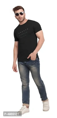 Bullmer Pack Of 2 Printed Cotton Blend Round Neck T-Shirts - 2XL