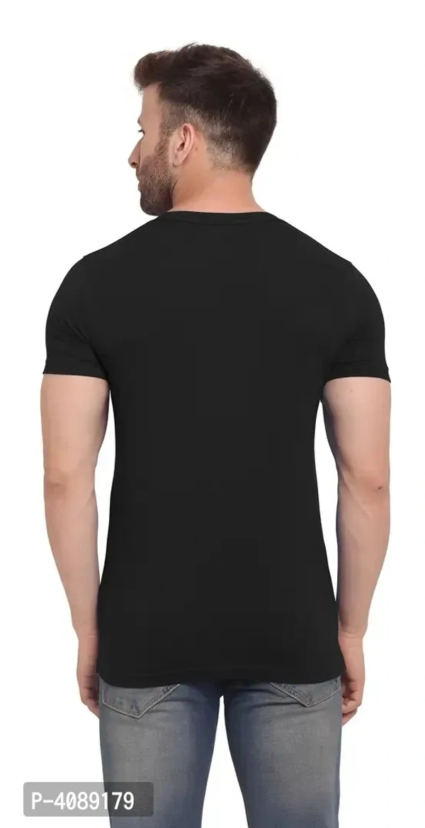 Bullmer Pack Of 2 Printed Cotton Blend Round Neck T-Shirts - XL