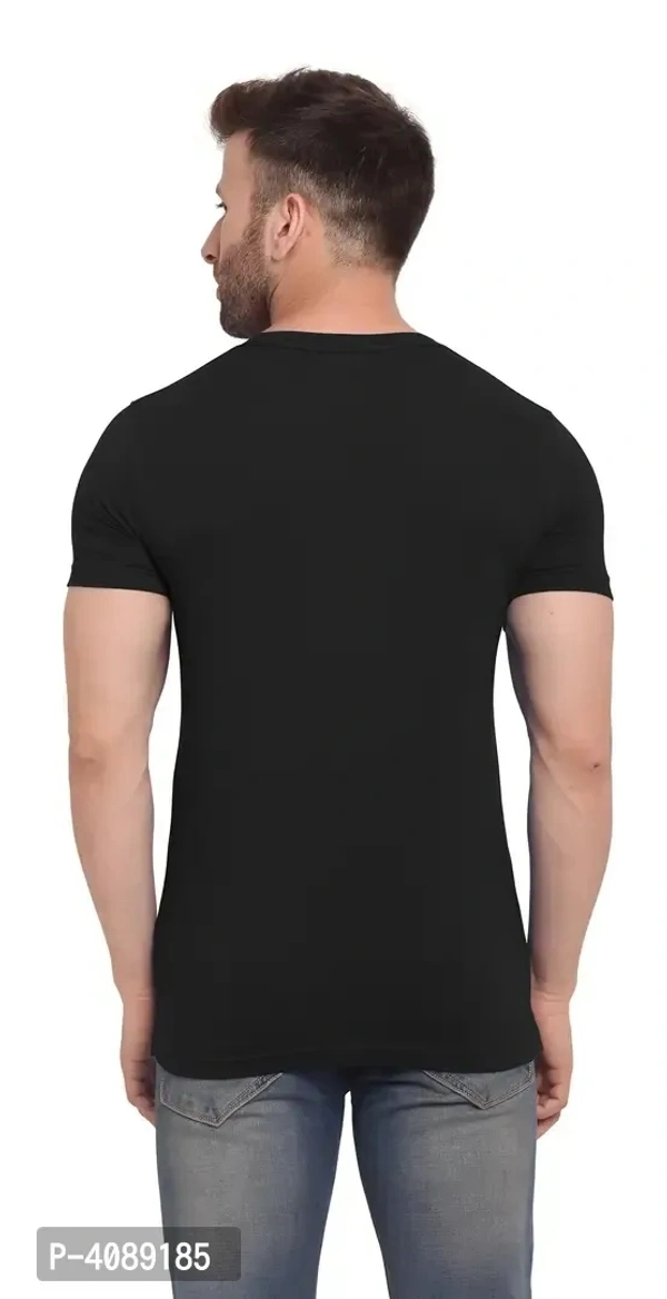 Bullmer Pack Of 2 Printed Cotton Blend Round Neck T-Shirts - L