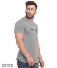 Bullmer Pack Of 2 Printed Cotton Blend Round Neck T-Shirts - 2XL