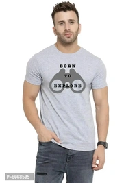 Fabulous Cotton Blend Printed Round Neck Tees For Men And Boys (Pack Of 3) - L