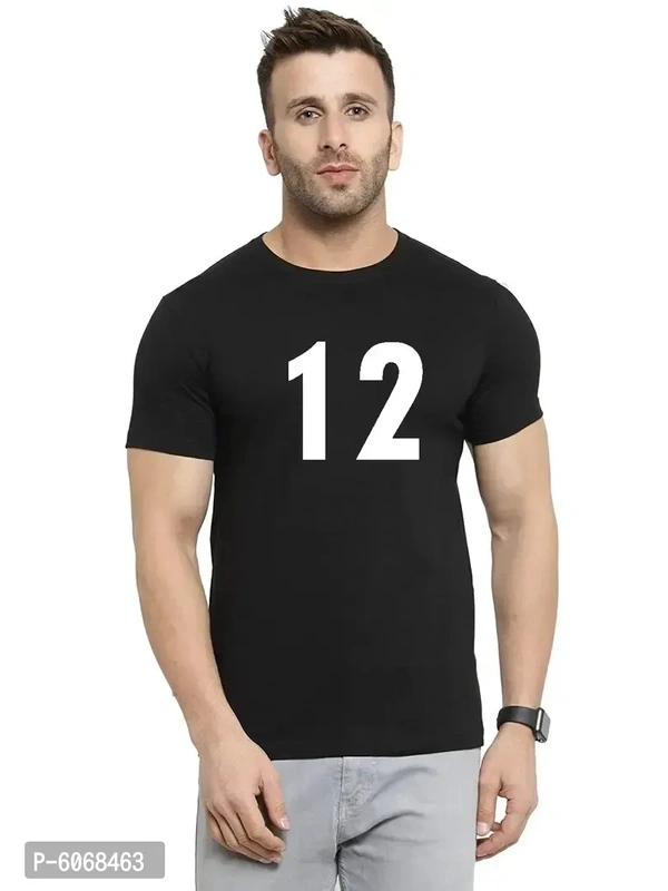 Fabulous Cotton Blend Printed Round Neck Tees For Men And Boys (Pack Of 3) - M