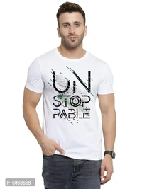 Fabulous Cotton Blend Printed Round Neck Tees For Men And Boys (Pack Of 3) - L