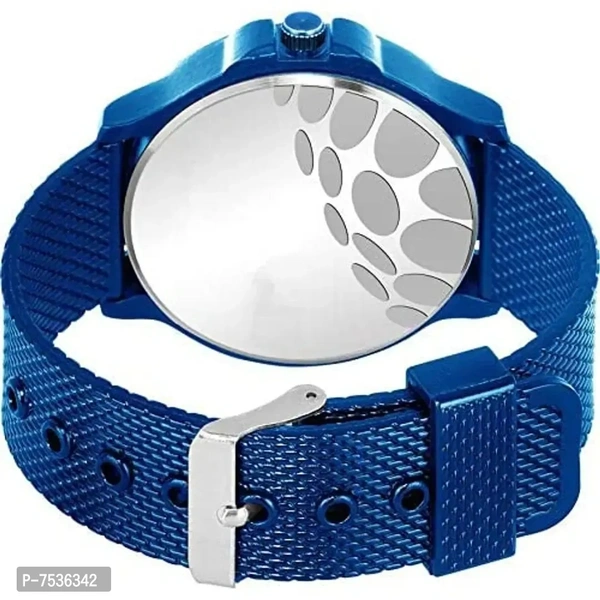 Acnos Dress Analogue Women's Watch(Blue Dial Blue Colored Strap)