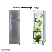 WallDaddy Self Adhesive Fridge Sticker | Decorative Wallpaper and Wall Sticker Extra Large (160x60)CM Fridge Sticker For Home and Kitchen Decorati