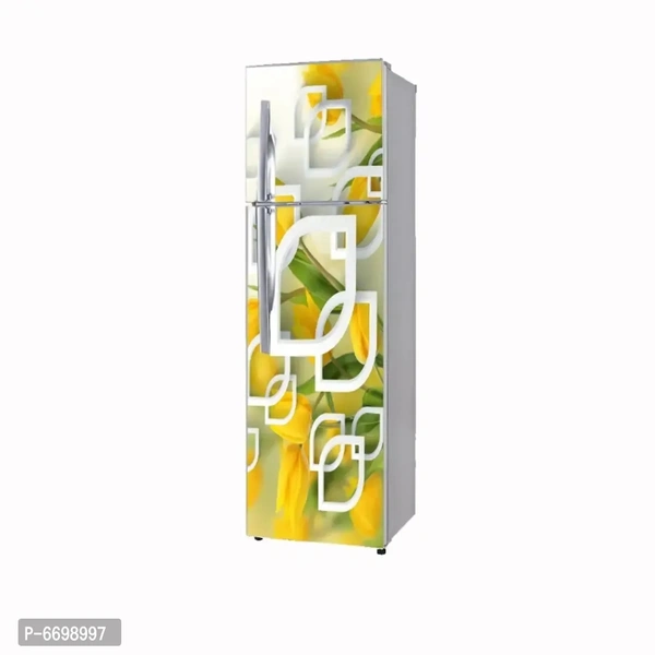 WallDaddy Self Adhesive Fridge Sticker | Decorative Wallpaper and Wall Sticker Extra Large (160x60)CM Fridge Sticker For Home and Kitchen Decoration