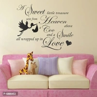 Lanstick heaven with love wall sticker