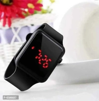 Combo Digital Date and Time Black Dial LED Watch for Stylish Kids Unisex Birthday Gift Digital Watch for Boys and Girls