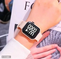Digital Led Pink Watch For Boys Girls