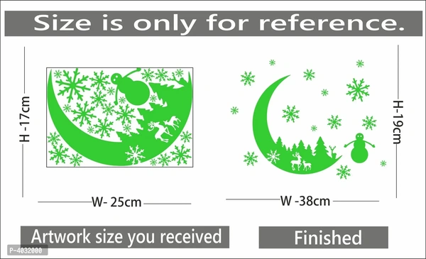 Decorative Green Vinyl Wall Sticker